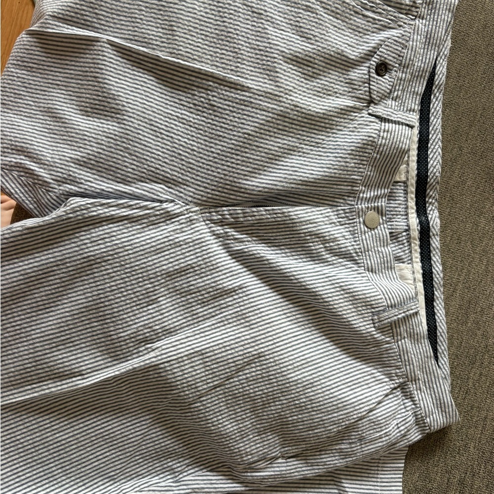 Bonobos Maide Striped Pants in Blue and White